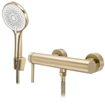 Baterie de dus REA Rivo Brush Gold imagine