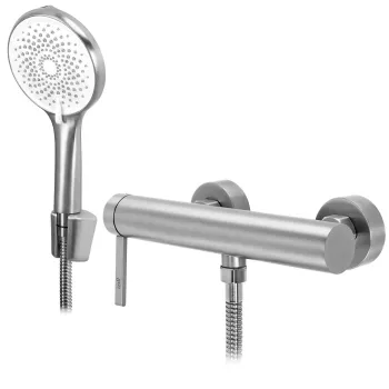 Baterie de dus REA Rivo Brush Nickel imagine
