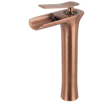 Baterie de lavoar Rea Laguna antique Brush Copper high imagine