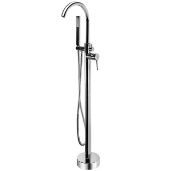 Baterie de podea Rea Lungo Chrome imagine