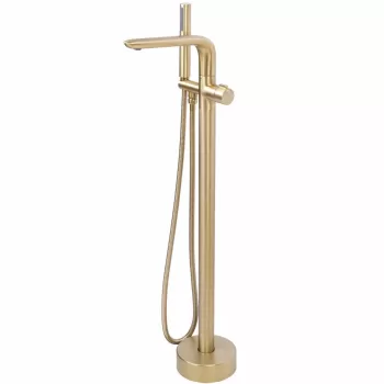 Baterie freestanding Clark auriu periat H92 cm imagine