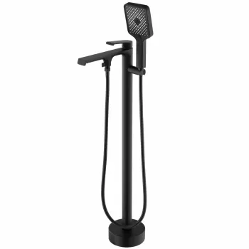 Baterie freestanding Hass negru H89 cm imagine