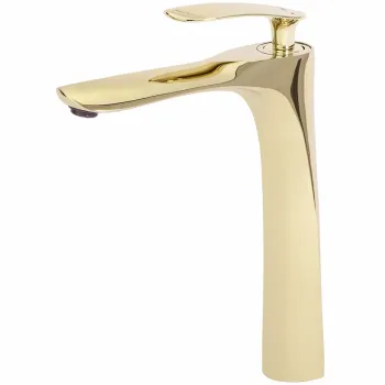 Baterie Orbit inalta aurie H29 cm imagine