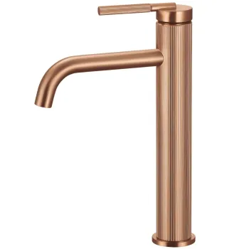Baterie pentru baie Rea Argon Brush Copper high imagine