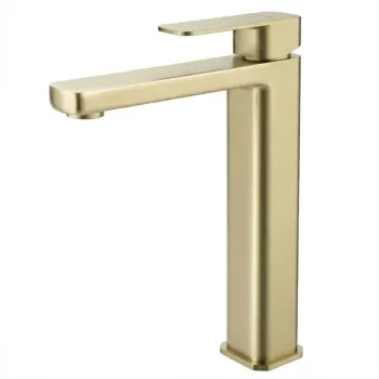 Baterie pentru baie Rea Arlo Brush Gold imagine