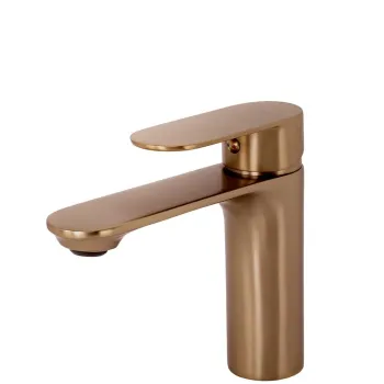 Baterie pentru baie Rea Drop Brush Copper low imagine