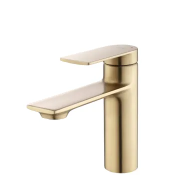 Baterie pentru baie REA Storm GOLD BRUSH Low imagine