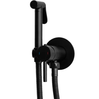 Baterie pentru bideu Lungo Loop neagra imagine