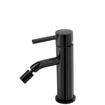Baterie pentru bideu Lungo negru metalic imagine