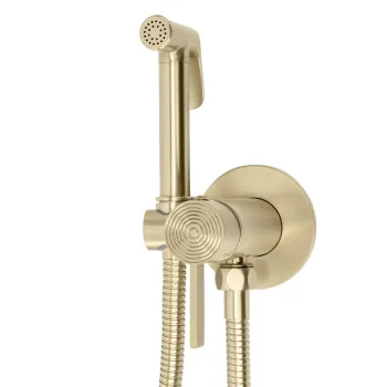 Baterie pentru bideu Rea Foster Brush Gold imagine