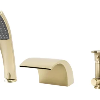 Baterie pentru cada Rea Riven Brush Gold imagine