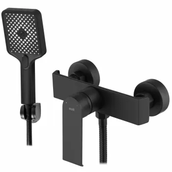 Baterie pentru dus Hass negru imagine