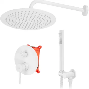 Baterie pentru dus Lungo alba imagine