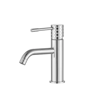 Baterie pentru lavoar Rea Lungo Diamond Crom imagine