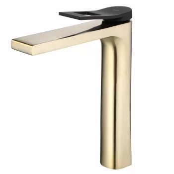 Baterie Soul gold mat/negru inalta - H 25,5 cm imagine
