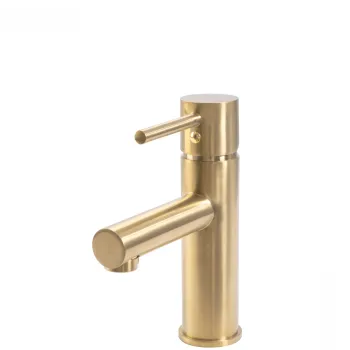 Baterie Tess auriu periat H18,5 cm imagine
