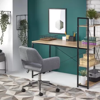 Birou Narvik B-1 Negru - L120 x l64 x H120 cm imagine