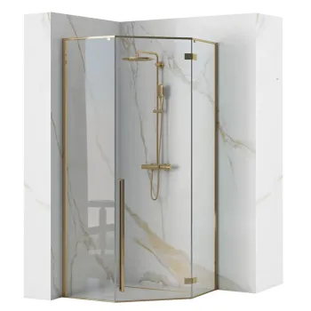 Cabina de dus DIAMOND GOLD 90x90 cm imagine