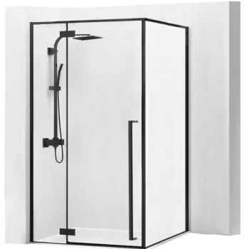 Cabina de dus Fargo 80x100 Black Mat imagine