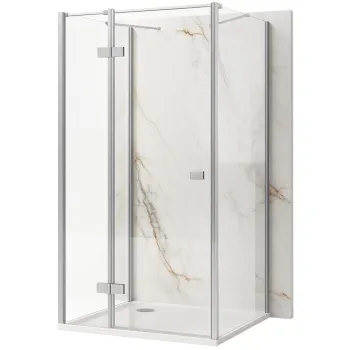 Cabina de dus Rea Atlas 100x80 Chrome imagine