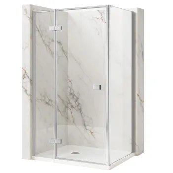 Cabina de dus Rea Atlas 80x100 Chrome imagine