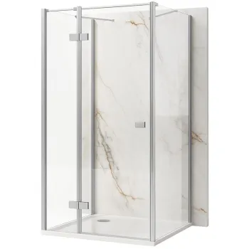 Cabina de dus Rea Atlas 80x90 Chrome imagine