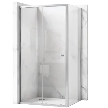 Cabina de dus Rea Primo Slide 100x70 Chrome imagine