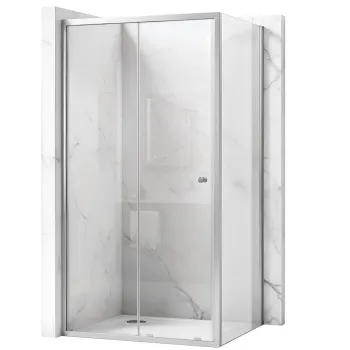 Cabina de dus Rea Primo Slide 110x80 Chrome imagine
