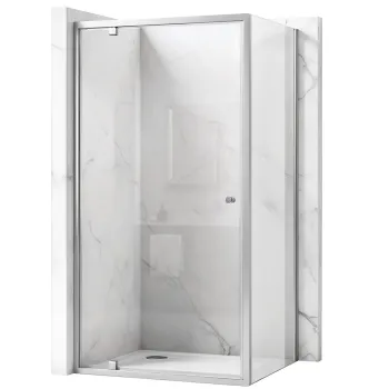 Cabina de dus Rea Primo Swing 100x70 Chrome imagine