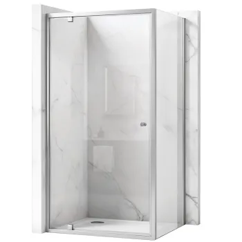 Cabina de dus Rea Primo Swing 100x80 Chrome imagine