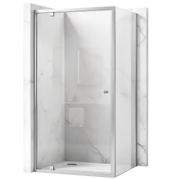 Cabina de dus Rea Primo Swing 80x70 Chrome imagine