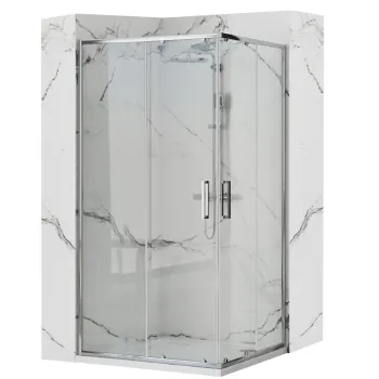 Cabina de dus Rea Punto 80x100 cm imagine