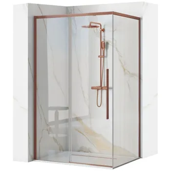 Cabina de dus SOLAR Copper Brush 120x90cm imagine