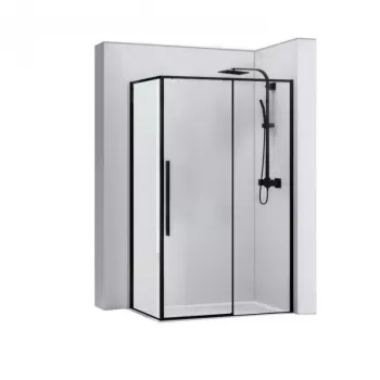 Cabina dus Solar negru - 90x120 cm imagine