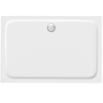 Cada pentru dus din acril Rea Belmond White 80x100 imagine