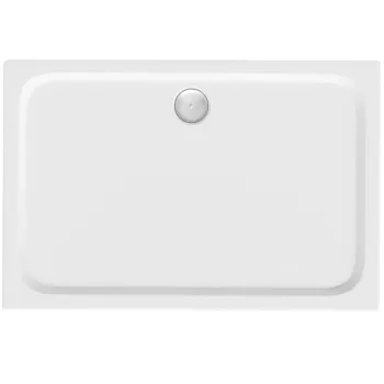 Cada pentru dus din acril Rea Belmond White 80x100 imagine