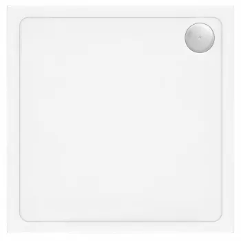 Cada pentru dus din acril Rea Savoy alb 90x90 imagine