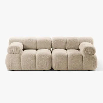 Canapea 2 locuri Bellis boucle L188 cm imagine