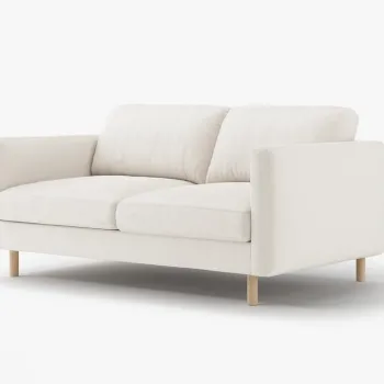 Canapea 2 locuri Eden catifea L146 cm imagine