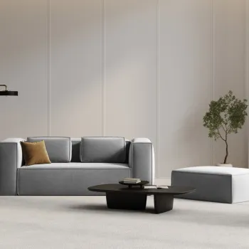 Canapea 2 locuri Mackay catifea L150 cm imagine