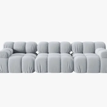 Canapea 3 locuri Bellis catifea L282 cm imagine