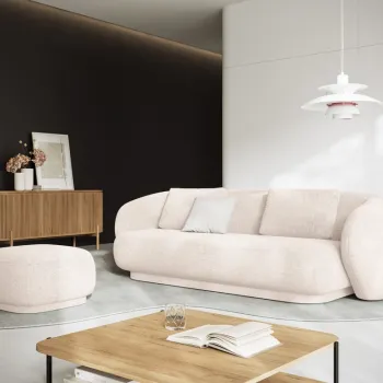 Canapea 3 locuri Camden chenille L204 cm imagine