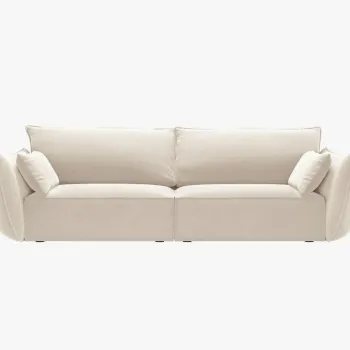 Canapea 3 locuri Kaelle catifea L208 cm imagine