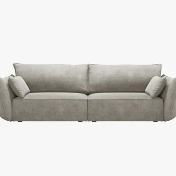 Canapea 3 locuri Kaelle chenille L208 cm imagine