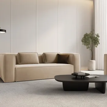 Canapea 3 locuri Mackay catifea L200 cm imagine