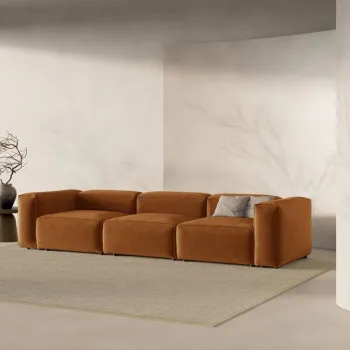 Canapea 4 locuri Bergamo stofa L364 cm imagine