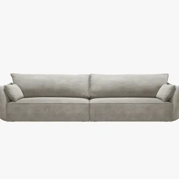 Canapea 4 locuri Kaelle chenille L248 cm imagine