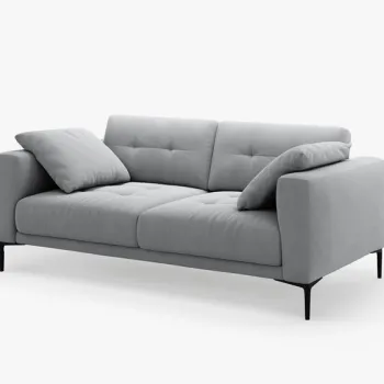 Canapea Bemy 2 locuri catifea Salvador L170 cm imagine