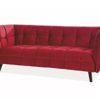 Canapea Castello 3 velvet bordo Blu59/wenge imagine