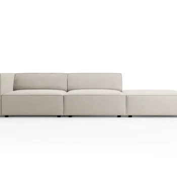 Canapea deschisa pe o parte Arendal 4 locuri catifea imagine